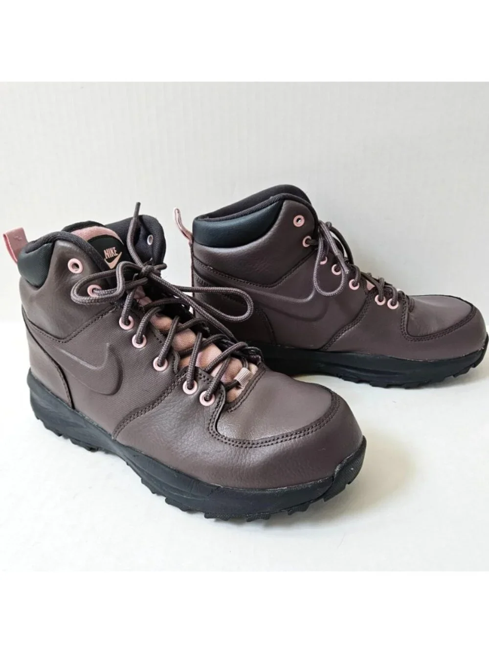 Nike Shoes Girls 6.5 Manoa LTR Big Kids Leather All Weather Boots BQ5372